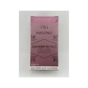 Amazing Acai Berry Extract with Collagen and Bacopa Monnieri Powdered Drink Mix