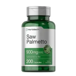Horbaach Saw Palmetto Extract - 900mg | 200 Capsules