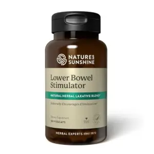 Nature's Sunshine Lower Bowel Stimulator - 25 Servings | 100 Capsules