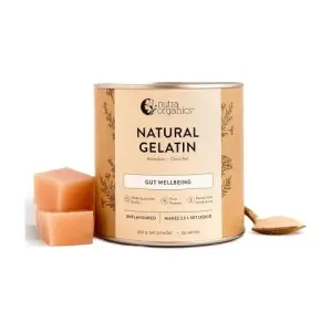 Nutra Organics Natural Gelatin Unflavoured 250g | 25 Serves