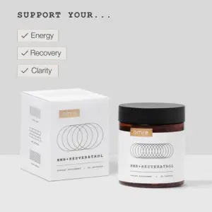 Omre NMN + Resveratrol Supplement - 60 Capsules