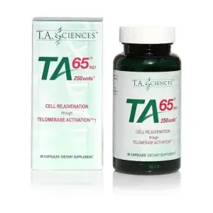 TA Sciences TA-65 Cell Rejuvenation Through Telomere Activation Supplement | 90 Capsules