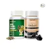 Sukham Male Fertility Support and Shilajit Combo | 60 + 60 Capsules thumbnail