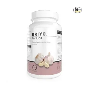Briyosis Allicin Rich Odorless Garlic Softgels | 60 Counts