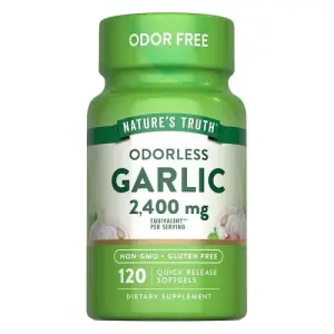 Nature's Truth Odorless Garlic - 2400mg | 120 Softgels