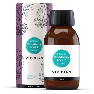 Viridian Organic Elderberry & Vit C Extract | 100 Ml