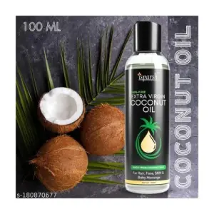 Isparsh 100% Pure Extra Virgin Coconut Oil – 100ml