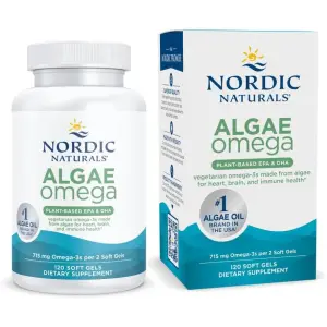 Nordic Naturals Algae Omega 715 mg 100 Soft Gels
