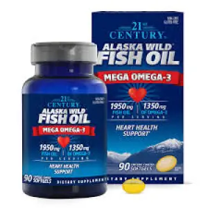 Alaska Wild Fish Oil Mega Omega-3