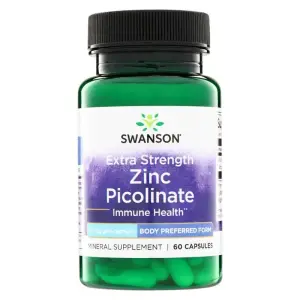 Extra Strength Zinc Picolinate - Body Preferred Form -  60 Caps