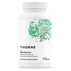 Thorne Berberine Dual Action Formula With Phytosome Plus Botanical Extract - 60 Capsules
