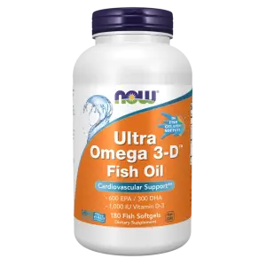 NOW Foods Ultra Omega 3-D Fish Oil - 90 Fish Softgels