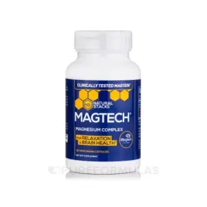 Natutal Stacks MagTech Magnesium Complex - 90 Vegetarian Capsules