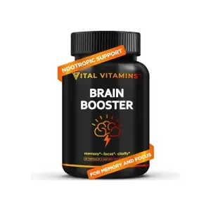 Vital Vitamins Brain Booster for Memory and Focus