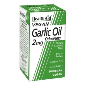 HealthAid Garlic Oil - Odourless Vegicaps | 2mg