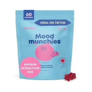 JoySpring Saffron Gummies for Kids - 60 Gummies | 30 Servings