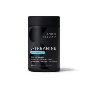 Sports Research L-Theanine | 200 Mg - 60 Softgels