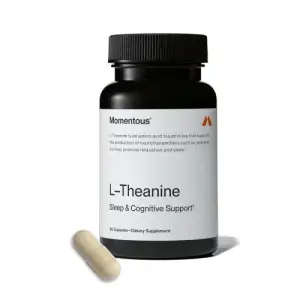 Momentous L-Theanine Supplement - 200mg | 60 Servings