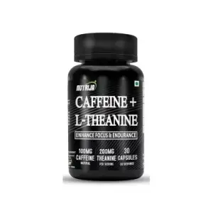 NutriJa Caffeine Plus L-Theanine | 60 Capsules