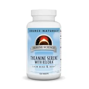 Source Naturals Theanine Serene with Relora | 120 Tablets