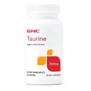 GNC Taurine Supplement - 500mg | 50 Servings