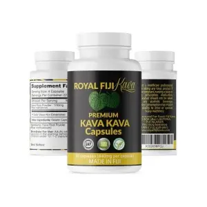 Royal Fiji Premium Kava Kava Capsules